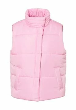 MANGUUN Steppweste, Stehkragen, Uni, Für Damen LILAC SACHET (14-2