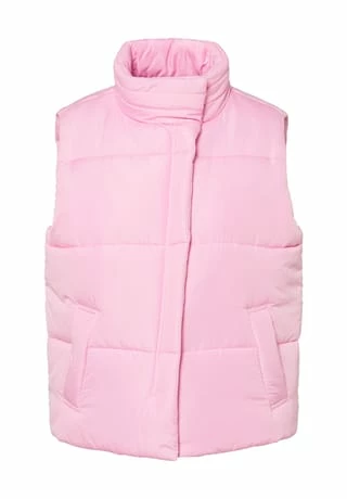 MANGUUN Steppweste, Stehkragen, Uni, Für Damen LILAC SACHET (14-2