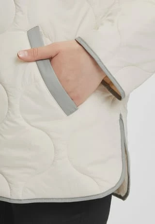 MANGUUN Collection Jacke, Uni, Reißverschluss, Für Damen WHITECAP GRAY 12-0 - Image 5