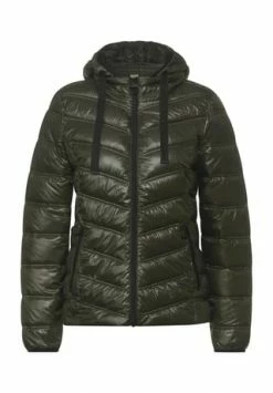 CECIL Daunenjacke, Kapuze, Tunnelzug, Für Damen 13638 OLIVE OIL G